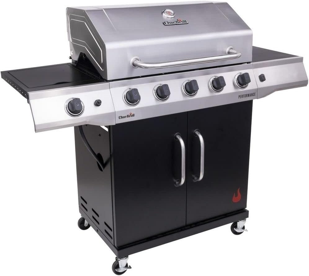 Char-Broil Performance 5-Burner Cabinet-Style Propane Gas Grill