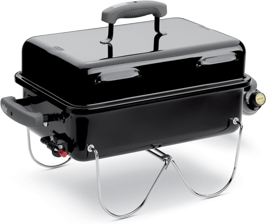 Weber Go-Anywhere Gas Grill, One Size, Black