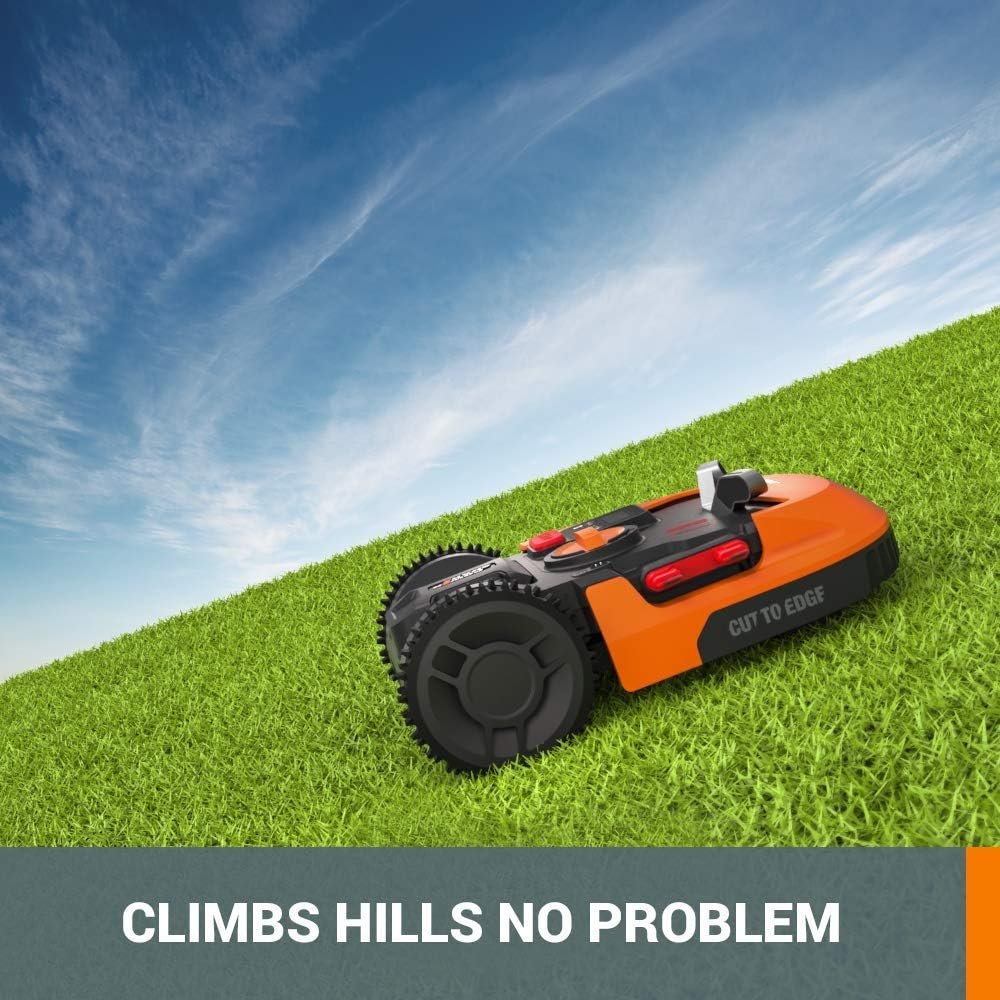 Worx Landroid M 20V Robotic Lawn Mower 1/4 Acre / 10,890 Sq. Ft Power Share- WR147 (Battery  Charger Included)
