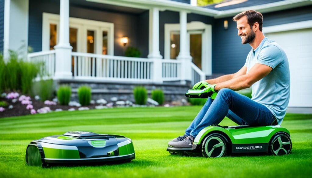 benefits of robotic lawn mowers