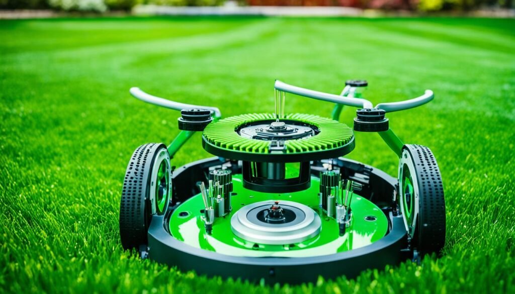 robotic lawn mower mechanics